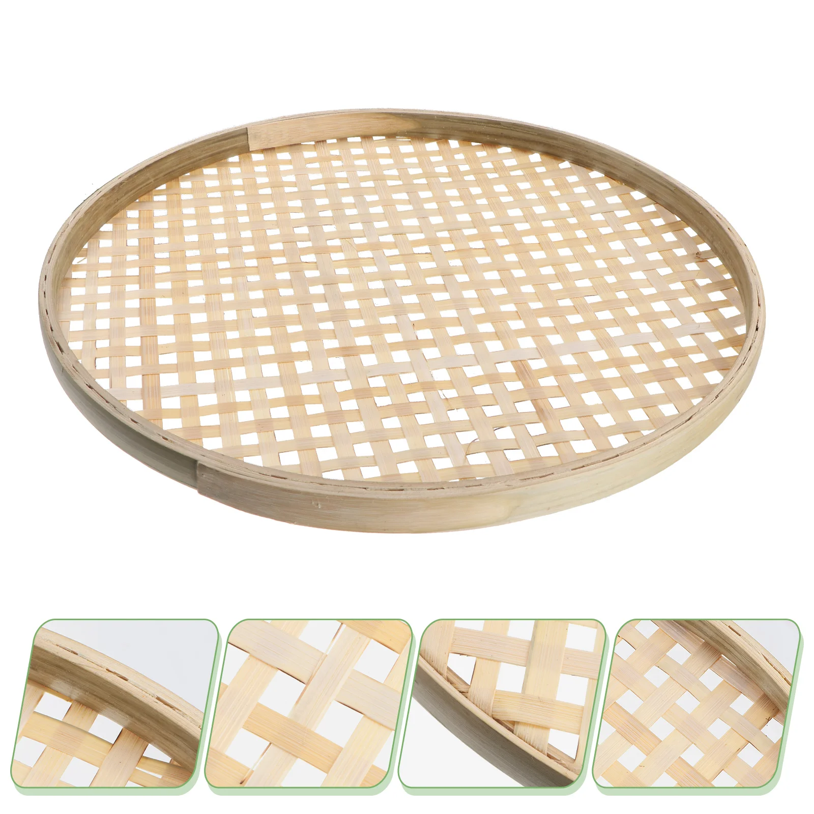 Bamboo Sieve Multi-purpose Basket Strainers Round Sifter Kitchen Spider Baskets
Bamboo Sieve Multi-purpose Basket Strainers Round Sifter Kitchen Spider Baskets