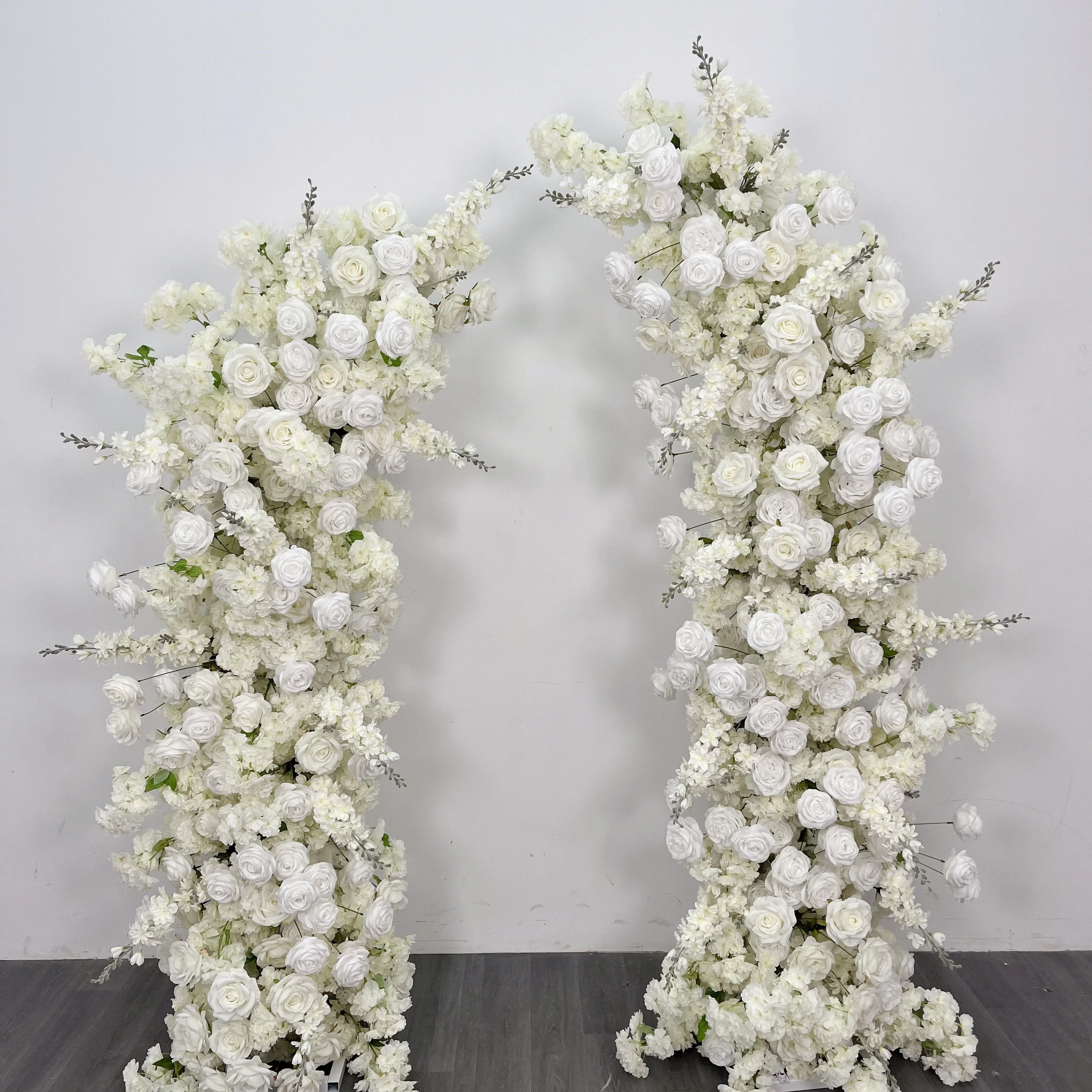 Real Touch Ivory White Realistic Silk Artificial Flower Arch Backdrop For Romantic Wedding Arrangement Birthday Party
Real Touch Ivory White Realistic Silk Artificial Flower Arch Backdrop For Romantic Wedding Arrangement Birthday Party