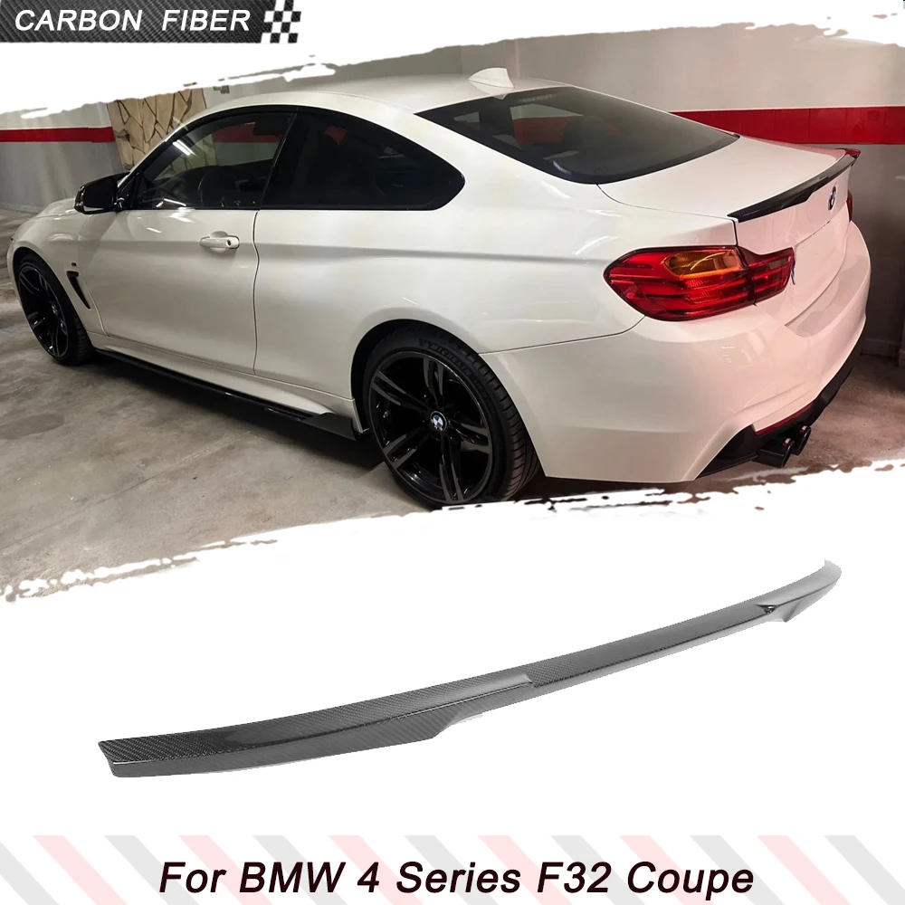 Carbon Fiber/FRP Car Rear Trunk Racing Spoiler Wing Lip for BMW 4 Series F32 428i 435i Coupe Non M4 Car Racing Boot Lid Wing Lip
Carbon Fiber/FRP Car Rear Trunk Racing Spoiler Wing Lip for BMW 4 Series F32 428i 435i Coupe Non M4 Car Racing Boot Lid Wing Lip