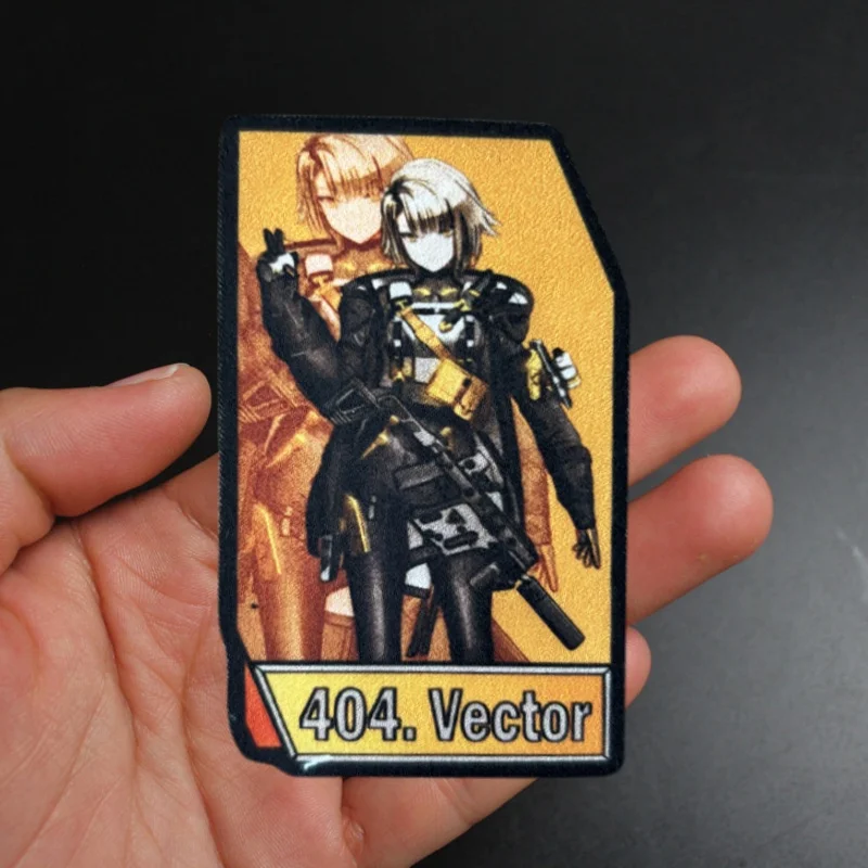 "404.Vector" Anime Patch Tactical Gun Morale Badges Print Armband Hook Loop Military Patches Backpack Sticker for Clothing
"404.Vector" Anime Patch Tactical Gun Morale Badges Print Armband Hook Loop Military Patches Backpack Sticker for Clothing
