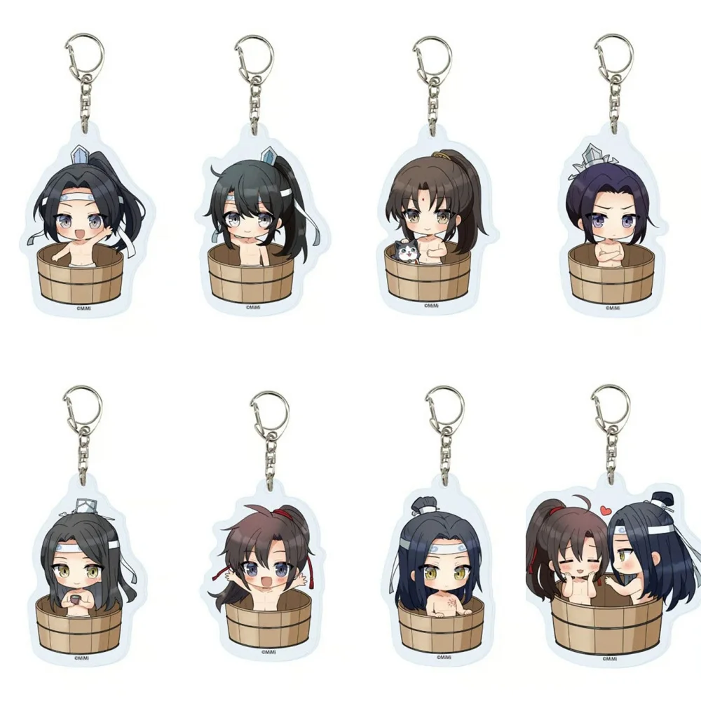 Mo Dao Zu Shi Acrylic 6cm Keychain Stand Model Toys Wei Wuxian Lan Wangji Jiang Cheng Jin Ling Action Figures Collection Props
Mo Dao Zu Shi Acrylic 6cm Keychain Stand Model Toys Wei Wuxian Lan Wangji Jiang Cheng Jin Ling Action Figures Collection Props