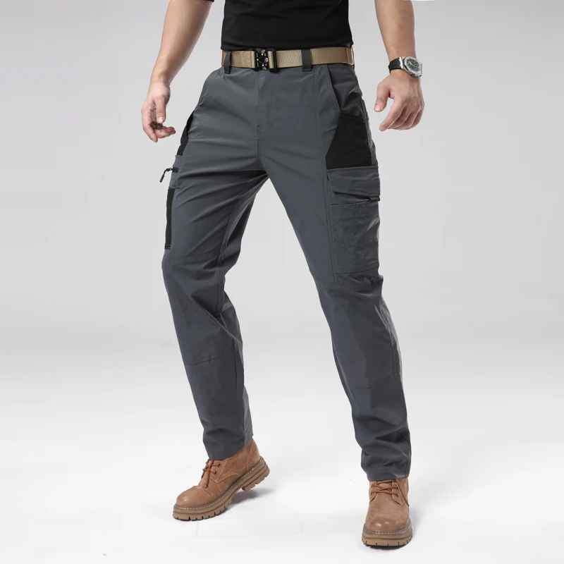 Work Pants Large Pocket Men's Outdoor Sports Jogging Tactical Pants Male New Elastic Waist Pure Cotton Casual Loose Overalls
Work Pants Large Pocket Men's Outdoor Sports Jogging Tactical Pants Male New Elastic Waist Pure Cotton Casual Loose Overalls