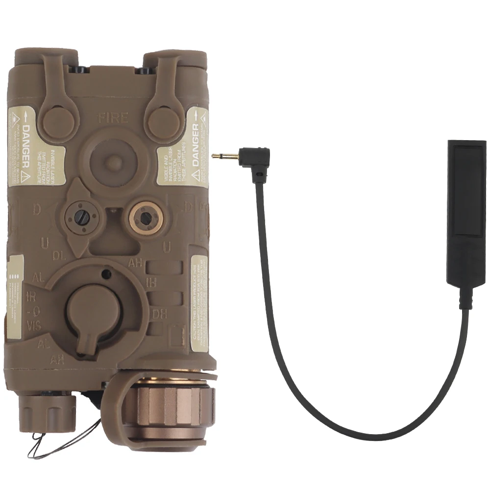 Tactical L3 NGAL PEQ Red/Green Laser Indicator Light White Scout Flashlight IR Identification Lamp with Remote Pressure Switch
Tactical L3 NGAL PEQ Red/Green Laser Indicator Light White Scout Flashlight IR Identification Lamp with Remote Pressure Switch