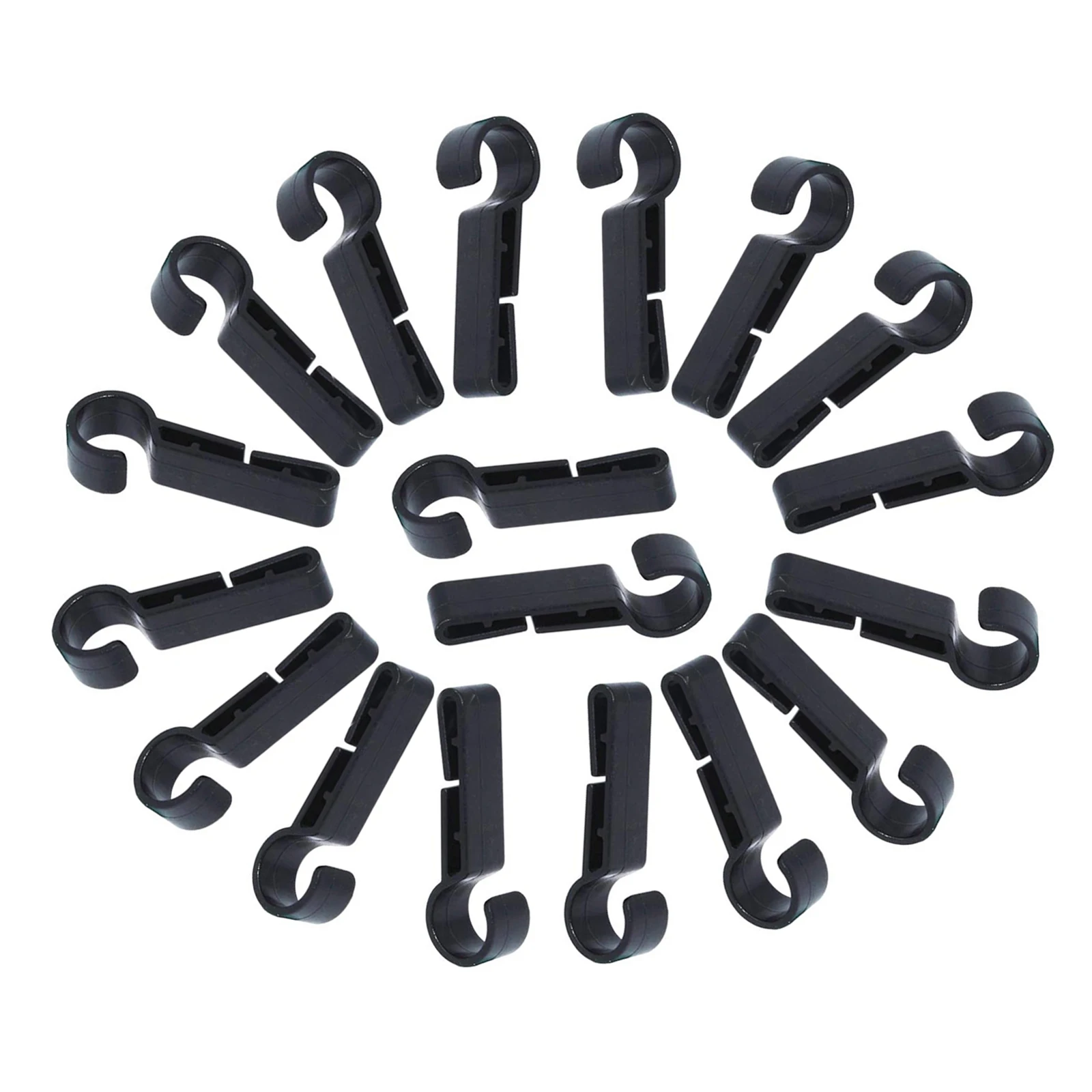 20Pcs Plastic Helmet Clips Attachment Head Light Clamps Black Set Headlamp Hard Hat Safety Cap Hook Outdoor Tools
20Pcs Plastic Helmet Clips Attachment Head Light Clamps Black Set Headlamp Hard Hat Safety Cap Hook Outdoor Tools
