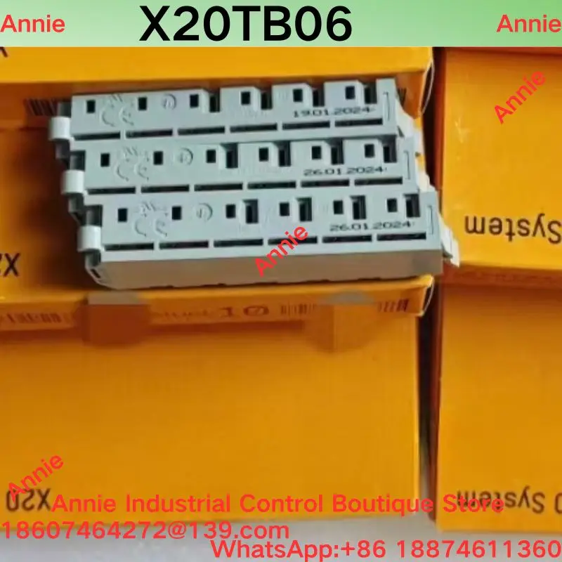 brand-new Terminal block module X20TB06
brand-new Terminal block module X20TB06
