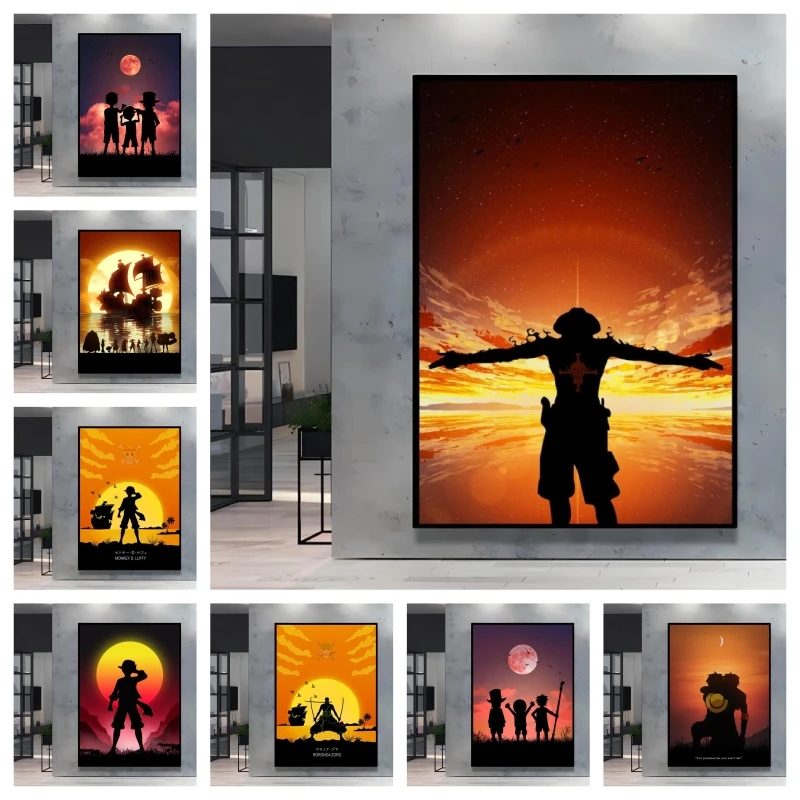 Japanese Anime One Piece Luffy Retro Cartoon Canvas Painting Art Posters Print Mural Pictures Home Wall Aesthetic Decorative
Japanese Anime One Piece Luffy Retro Cartoon Canvas Painting Art Posters Print Mural Pictures Home Wall Aesthetic Decorative