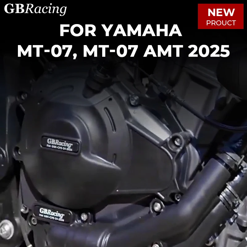 GBRacing For YAMAHA MT-07 Secondary Engine Cover SET 2025 - MT-07, MT-07 AMT 2025-Ténéré 700, 700 Rally 2025 engine clutch Cover
GBRacing For YAMAHA MT-07 Secondary Engine Cover SET 2025 - MT-07, MT-07 AMT 2025-Ténéré 700, 700 Rally 2025 engine clutch Cover