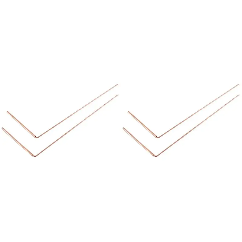 ABKU-Copper Dowsing Rod Pure Copper 4PCS Divining Rods - For Divining Water, Treasure(A)
ABKU-Copper Dowsing Rod Pure Copper 4PCS Divining Rods - For Divining Water, Treasure(A)