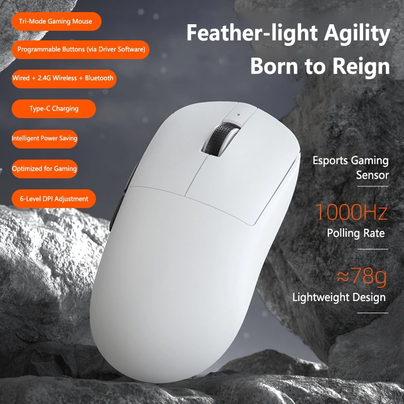 New The Third Mock Examination Mouse Wireless Bluetooth Charging Mouse Game E-sports Lightweight Light Ergonomics Gift 2026
New The Third Mock Examination Mouse Wireless Bluetooth Charging Mouse Game E-sports Lightweight Light Ergonomics Gift 2026