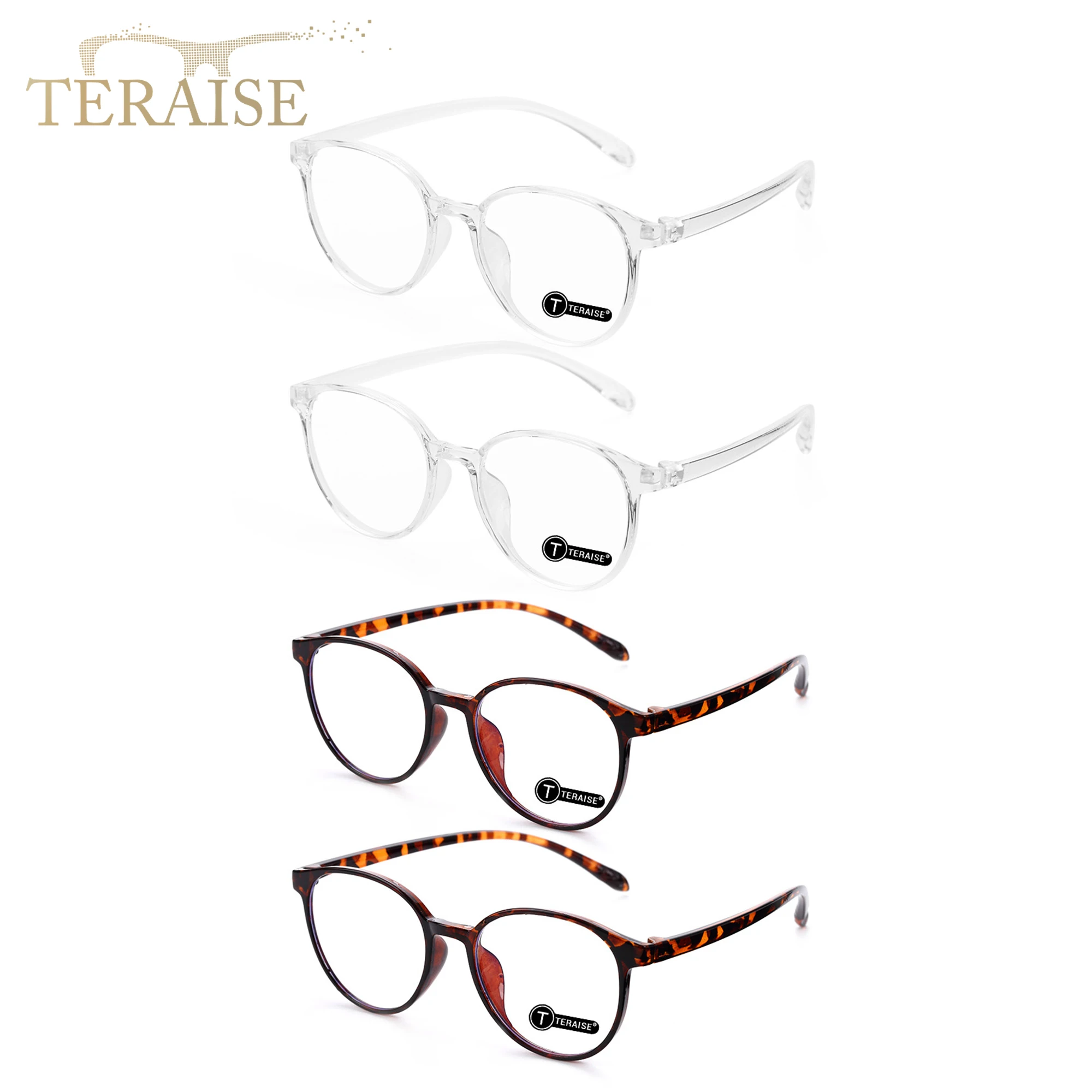 TERAISE Reading Glasses for Women 4 Pcs Blue Light Readers Anti Eyestrain Round Computer Eyeglasses,Fashion Lightweight Frame
TERAISE Reading Glasses for Women 4 Pcs Blue Light Readers Anti Eyestrain Round Computer Eyeglasses,Fashion Lightweight Frame