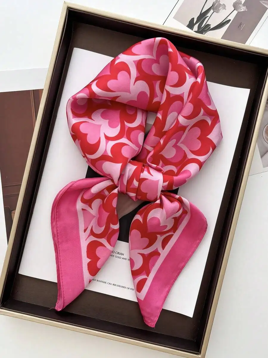 1pc Square Scarf, Women's Satin Printed Headband, Headwrap, Fashion Ladies Hair Scarf, Shawl, Scarf, Women's Neckerchief, Headsc
1pc Square Scarf, Women's Satin Printed Headband, Headwrap, Fashion Ladies Hair Scarf, Shawl, Scarf, Women's Neckerchief, Headsc