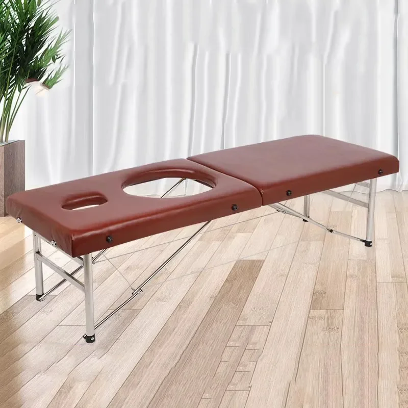 Household Portable Massage Table Fold Cervical Spine Multi-functional Design Massage Bed Space-saving Meuble Salon Furniture
Household Portable Massage Table Fold Cervical Spine Multi-functional Design Massage Bed Space-saving Meuble Salon Furniture