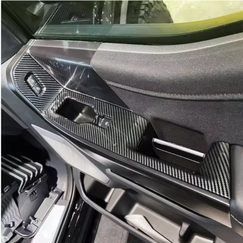 LHD For Ford F150 F-150 Raptor 2021 - 2023 ABS Carbon Fiber Window Lift Switch Button Panel Cover Trim Interior Accessories
LHD For Ford F150 F-150 Raptor 2021 - 2023 ABS Carbon Fiber Window Lift Switch Button Panel Cover Trim Interior Accessories
