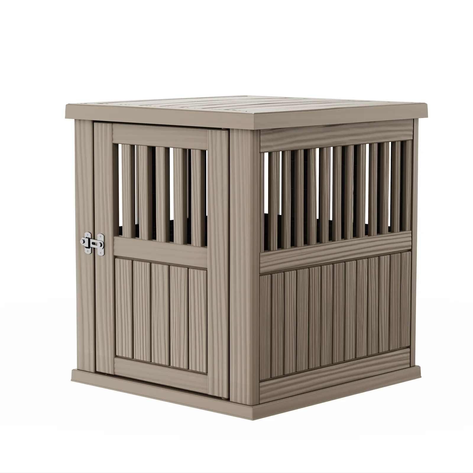 Decorative Indoor Plastic Dog Crate, Pet Kennel Side Table for Small to Medium Breeds
Decorative Indoor Plastic Dog Crate, Pet Kennel Side Table for Small to Medium Breeds