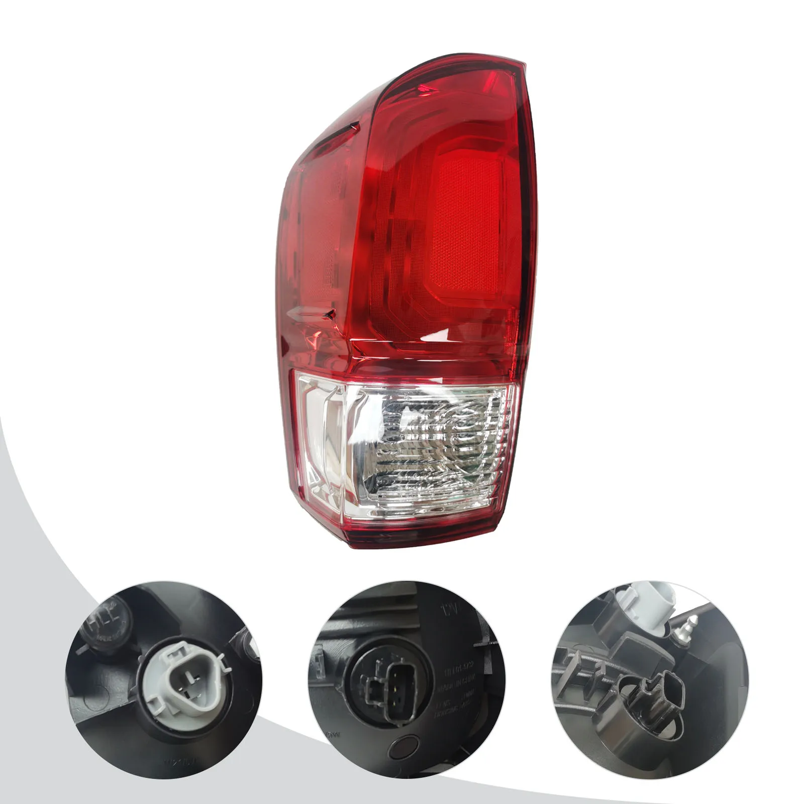 Rear Tail Light Red Clear Brake Assembly Lamp Left Driver Side Fit For Toyota Tacoma 2016-2021
Rear Tail Light Red Clear Brake Assembly Lamp Left Driver Side Fit For Toyota Tacoma 2016-2021