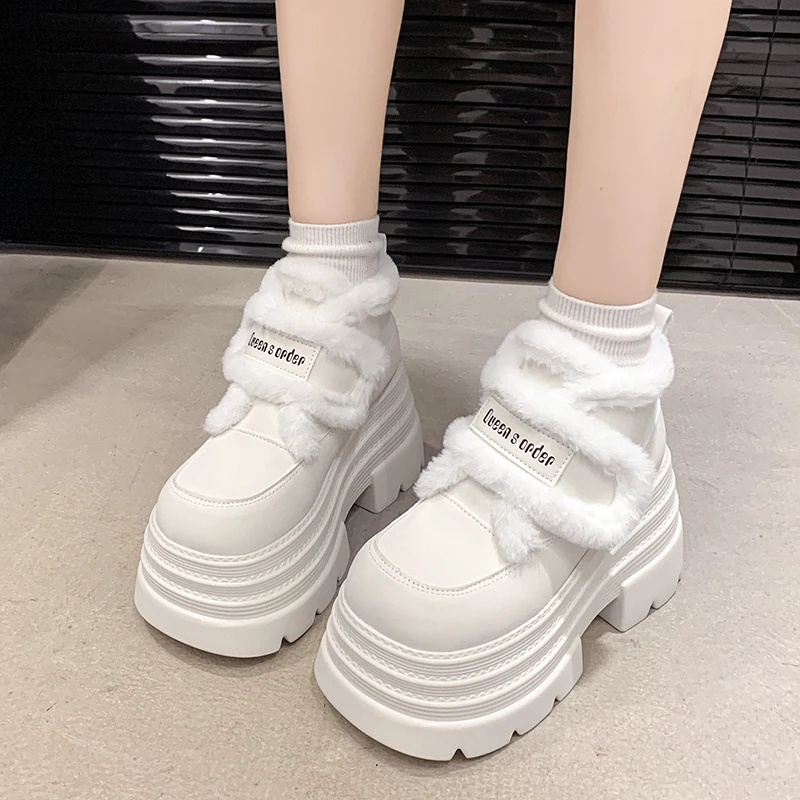 10CM High Womens Platform Snow Boots Winter Fashion Warm Women Thick Sole High-top Boots Fashion Plush Chunky Cotton Boots Botas
10CM High Womens Platform Snow Boots Winter Fashion Warm Women Thick Sole High-top Boots Fashion Plush Chunky Cotton Boots Botas