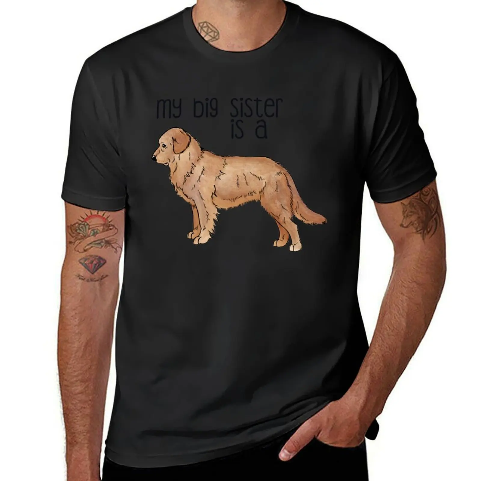 My Big Sister - Golden Retriever T-Shirt tops kawaii clothes summer tops men clothings
My Big Sister - Golden Retriever T-Shirt tops kawaii clothes summer tops men clothings