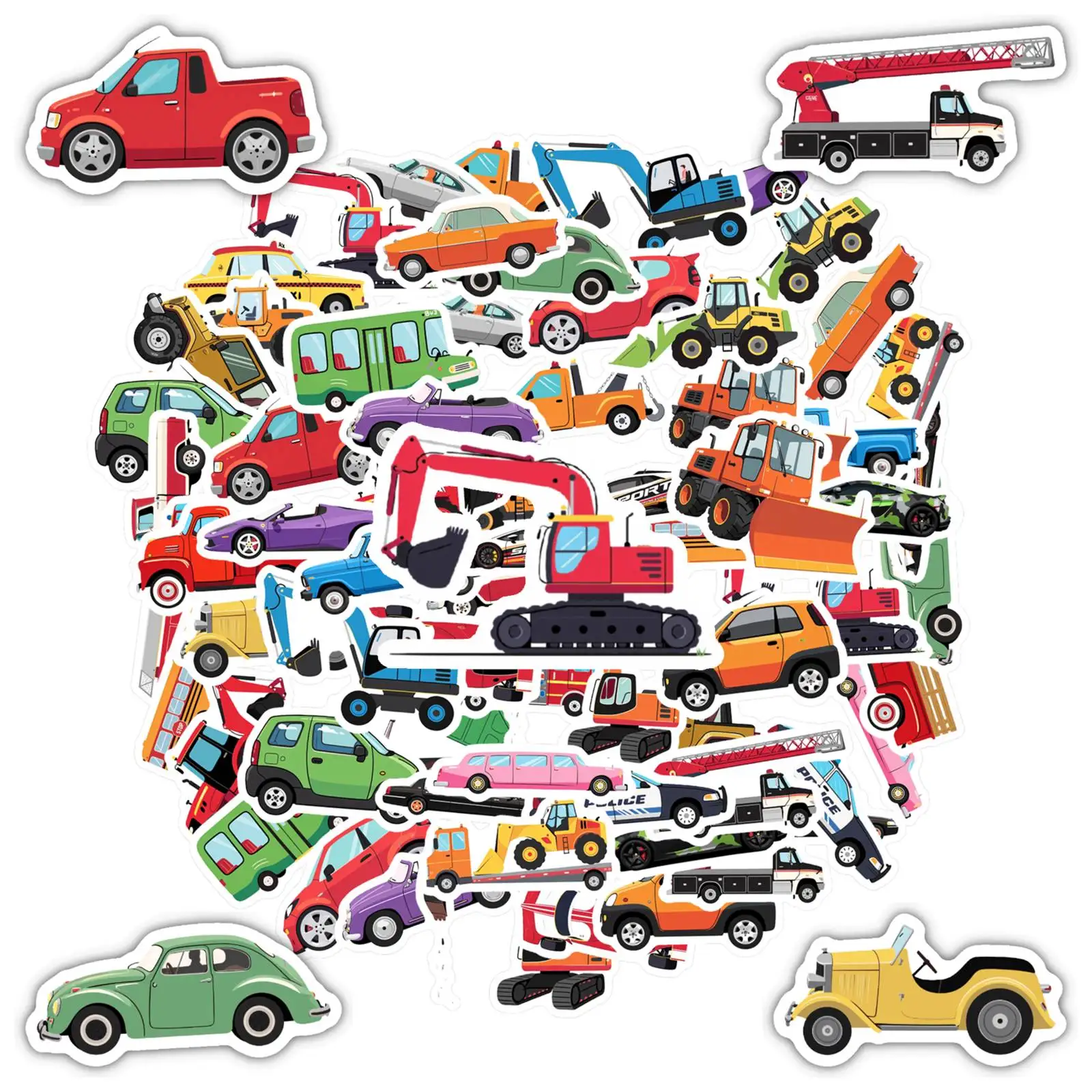 35pcs Cartoon Transportation Stickers Cute Vehicles Car Stickers Sticker Pack For Guitar DIY Skateboard Laptop Luggage Decor
35pcs Cartoon Transportation Stickers Cute Vehicles Car Stickers Sticker Pack For Guitar DIY Skateboard Laptop Luggage Decor