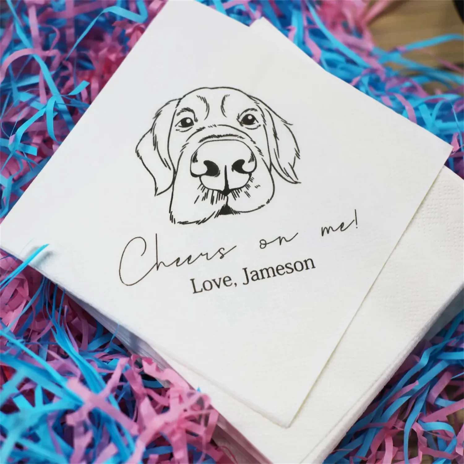 50 PCS Dog Wedding Napkins, Custom Illustrated Pet Cocktail Napkins, Personalized Pet Napkins, Dog Napkins, Wedding Favor, Bar N
50 PCS Dog Wedding Napkins, Custom Illustrated Pet Cocktail Napkins, Personalized Pet Napkins, Dog Napkins, Wedding Favor, Bar N
