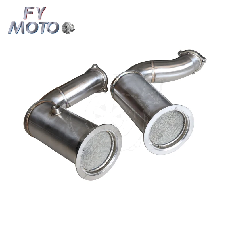 Exhaust Catted Downpipe for Por sche Cayenne Turbo S E-Hybrid / Cayenne Turbo S E-Hybrid Coupe 4.0 680hp 2019+
Exhaust Catted Downpipe for Por sche Cayenne Turbo S E-Hybrid / Cayenne Turbo S E-Hybrid Coupe 4.0 680hp 2019+