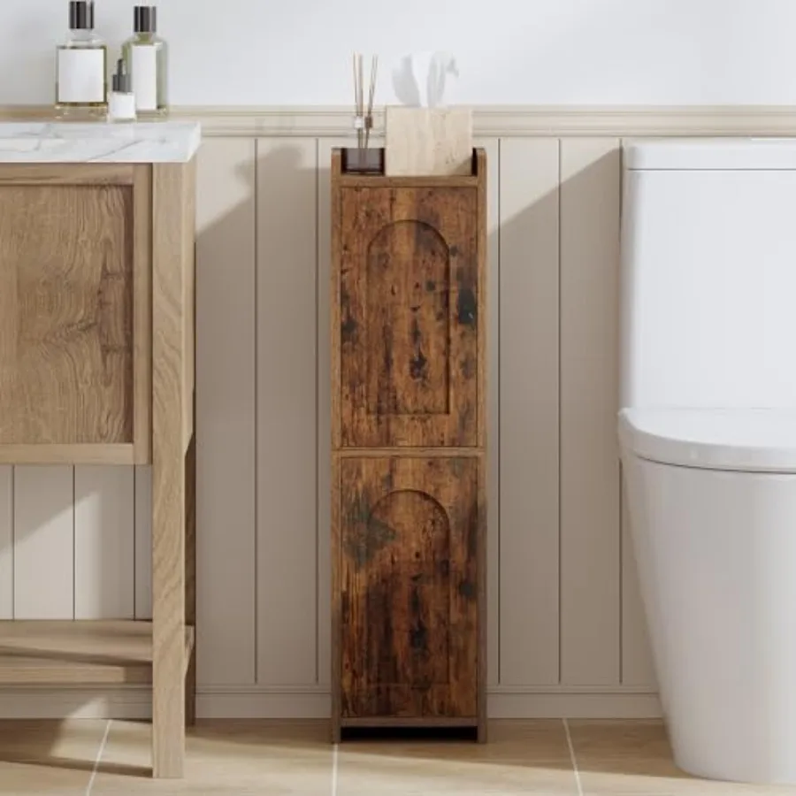 Угловой напольный шкаф для ванной комнаты с 2 дверцами и регулируемой полкой, узкий шкаф для туалетной бумаги, органайзер для ванной
Угловой напольный шкаф для ванной комнаты с 2 дверцами и регулируемой полкой, узкий шкаф для туалетной бумаги, органайзер для ванной