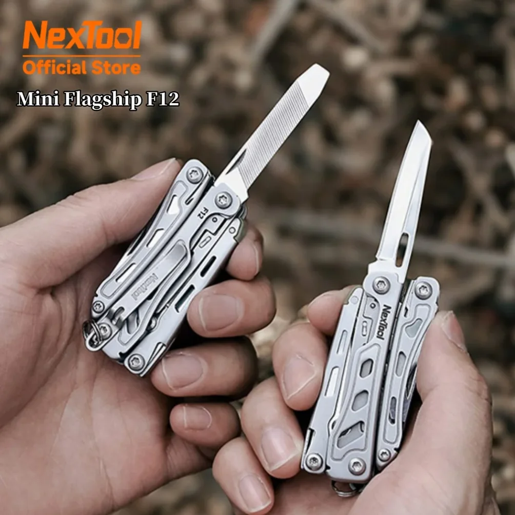 Многофункциональный инструмент NexTool Keychain Mini Flagship F12, 13 в 1: отвертка, плоскогубцы, напильник, линейка, открывалка для бутылок, ножницы, EDC-инструмент.
Многофункциональный инструмент NexTool Keychain Mini Flagship F12, 13 в 1: отвертка, плоскогубцы, напильник, линейка, открывалка для бутылок, ножницы, EDC-инструмент.