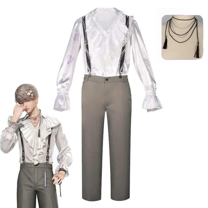 Love and Deepspace Xavier Cosplay Costume Men's Suspender Pants Retro Fashion Uniform Set Anime Game Exhibition Clothing
Love and Deepspace Xavier Cosplay Costume Men's Suspender Pants Retro Fashion Uniform Set Anime Game Exhibition Clothing