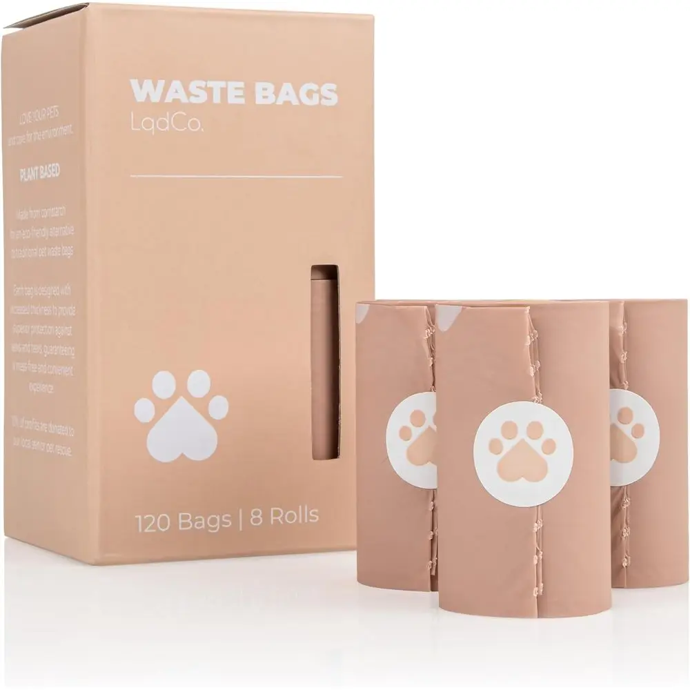 Eco-Friendly Lavender-Scented Dog Waste Bags, Cornstarch-Based, 120 Biodegradable Rolls
Eco-Friendly Lavender-Scented Dog Waste Bags, Cornstarch-Based, 120 Biodegradable Rolls