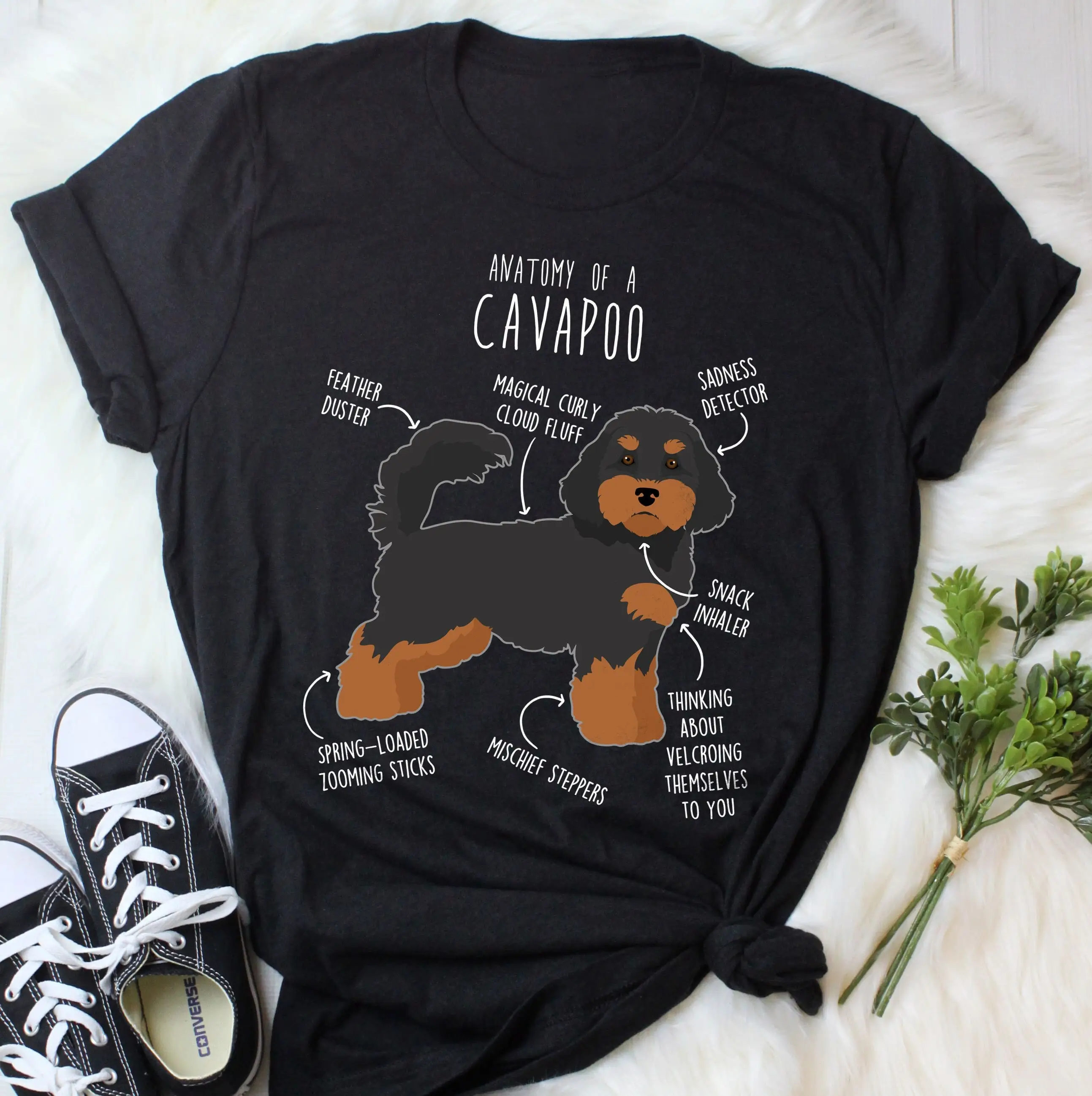 Black And Tan Cavapoo T Shirt Funny Dog Lover Cute Cavoodle Doodle Poodle Mix Pet Mom Dad
Black And Tan Cavapoo T Shirt Funny Dog Lover Cute Cavoodle Doodle Poodle Mix Pet Mom Dad