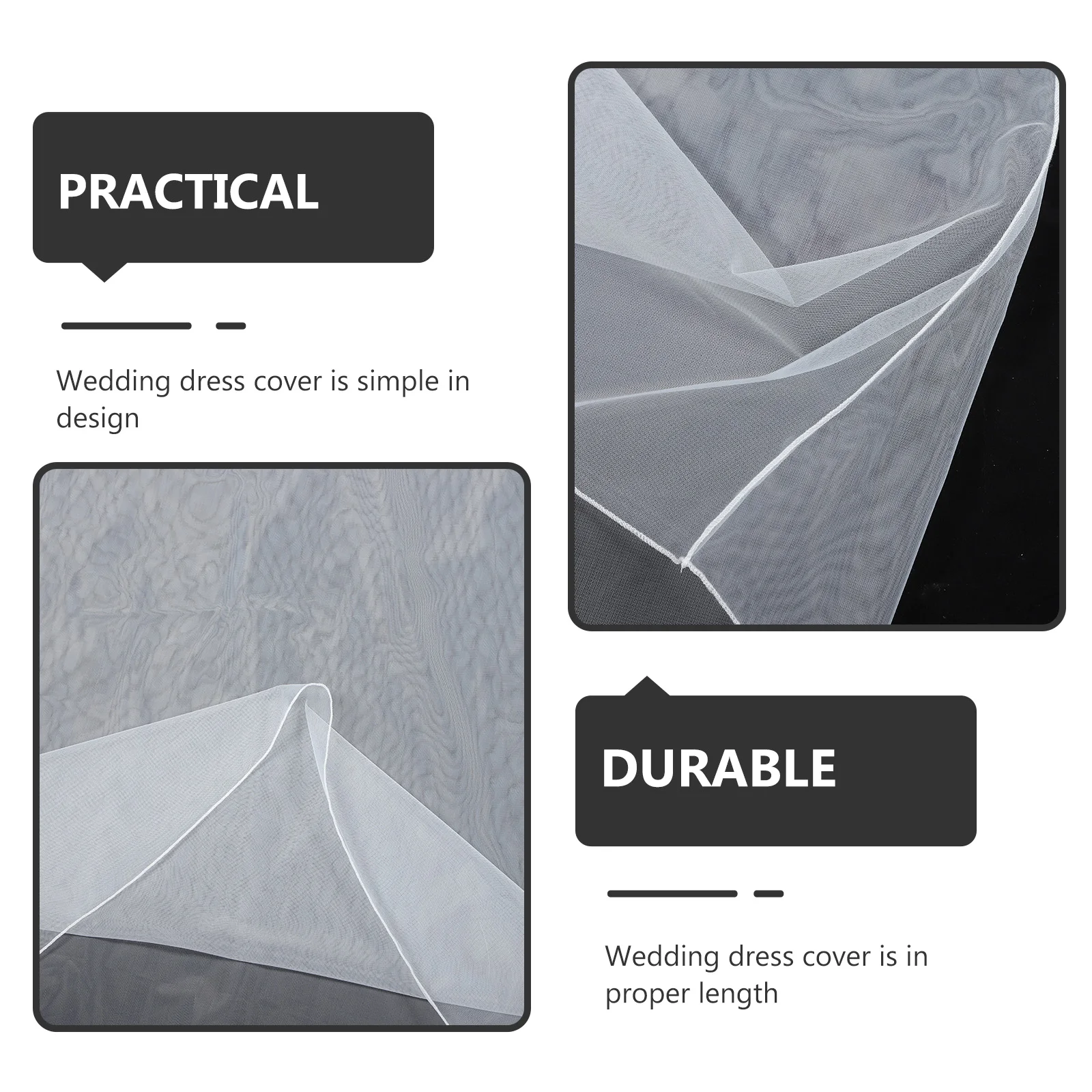 Dustproof Cover Mesh Bridal Dress Garment Bag Bags for Hanging Clothes Breathable White Women's
Dustproof Cover Mesh Bridal Dress Garment Bag Bags for Hanging Clothes Breathable White Women's