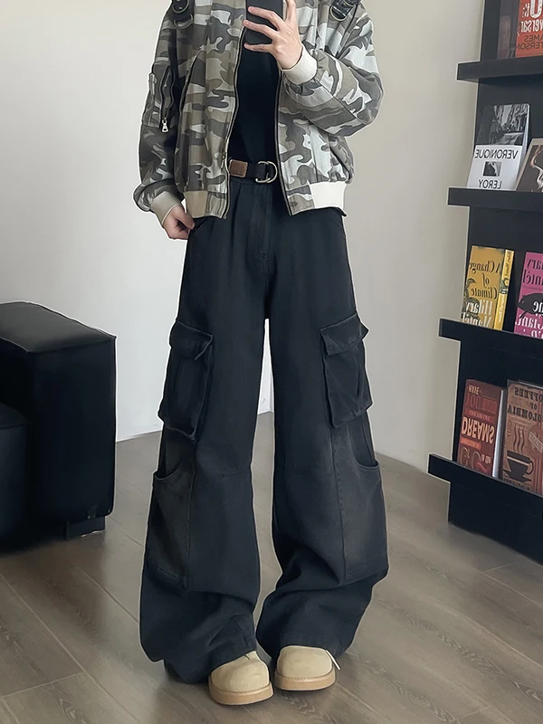 Мужские джинсы Spring Cleanfit: широкие, прямые, в пол, в американском стиле, повседневные, с эффектом потертости
Мужские джинсы Spring Cleanfit: широкие, прямые, в пол, в американском стиле, повседневные, с эффектом потертости