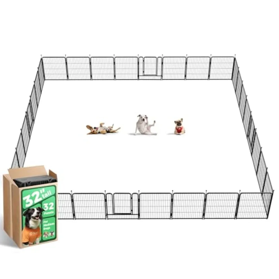 Вольер для собак Rollick Unleashed, 32 дюйма, 32 панели, для использования в помещении, на улице, в автодомах и на кемпингах, для маленьких и средних собак, черный │ Запатентовано
Вольер для собак Rollick Unleashed, 32 дюйма, 32 панели, для использования в помещении, на улице, в автодомах и на кемпингах, для маленьких и средних собак, черный │ Запатентовано