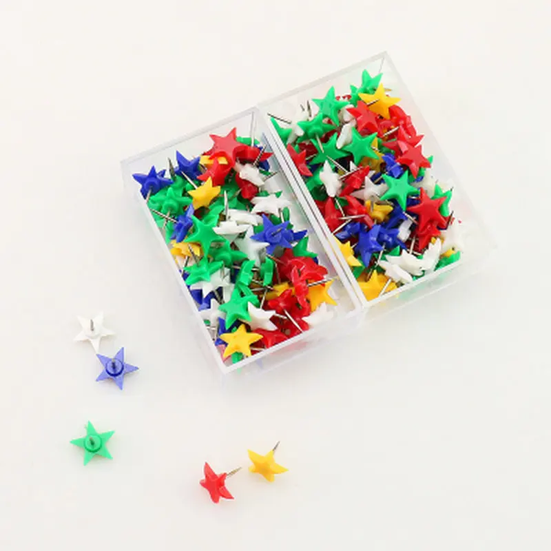 100 Pins Colorful Star Push Pin Cute Cork Board Pins Thumb Tacks Decorative Photo Thumb Stud Wall Map Pins Free Shipping
100 Pins Colorful Star Push Pin Cute Cork Board Pins Thumb Tacks Decorative Photo Thumb Stud Wall Map Pins Free Shipping