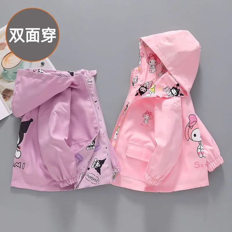 Girly Heart Kawaii Kuromi Sanrio Anime Long Sleeve Jacket Cute Cartoon My Melody Children Jacket Clothing Gifts for Kids
Girly Heart Kawaii Kuromi Sanrio Anime Long Sleeve Jacket Cute Cartoon My Melody Children Jacket Clothing Gifts for Kids