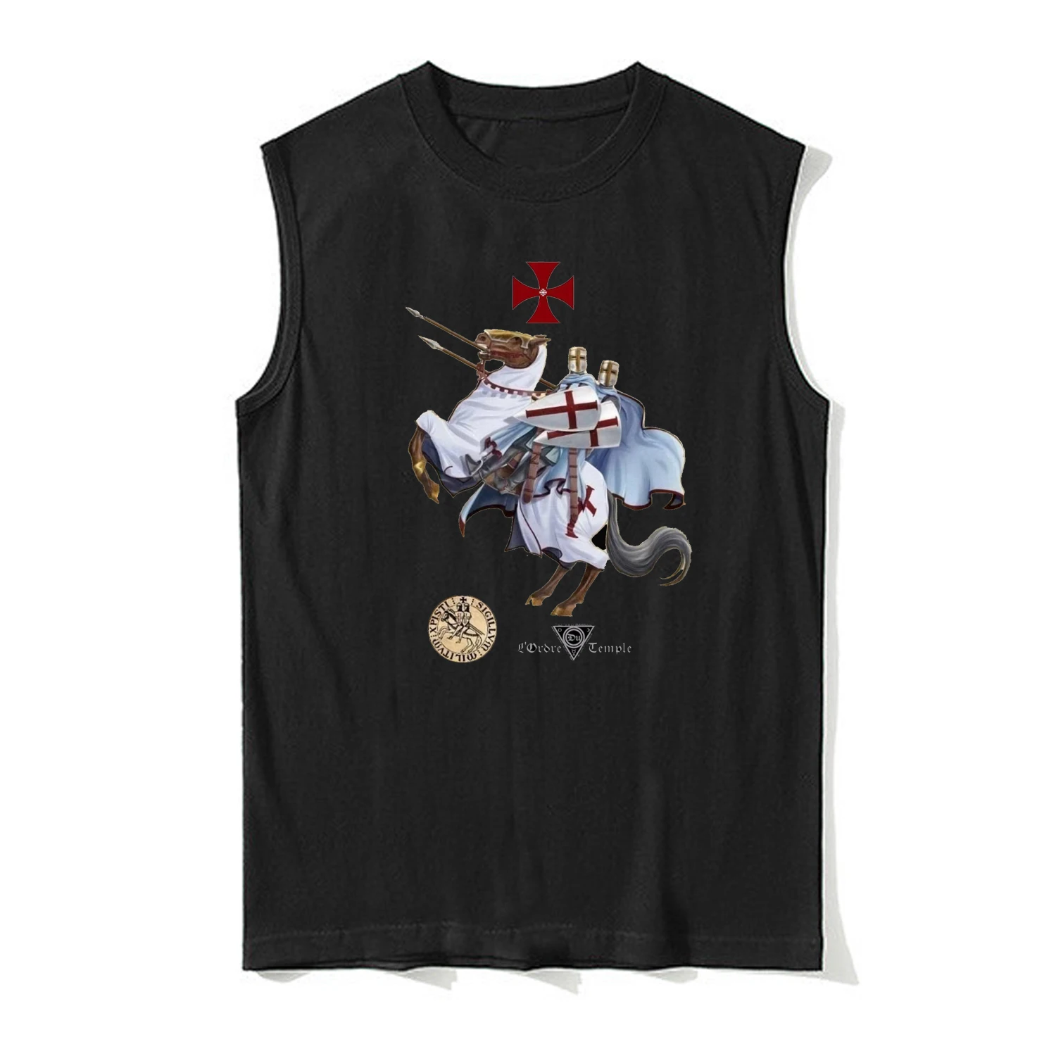Medieval Crusaders Order of The Temple Tanktop 100% Cotton O-Neck Summer Casual Mens Vest Sleeveless T-shirt Streetwear
Medieval Crusaders Order of The Temple Tanktop 100% Cotton O-Neck Summer Casual Mens Vest Sleeveless T-shirt Streetwear