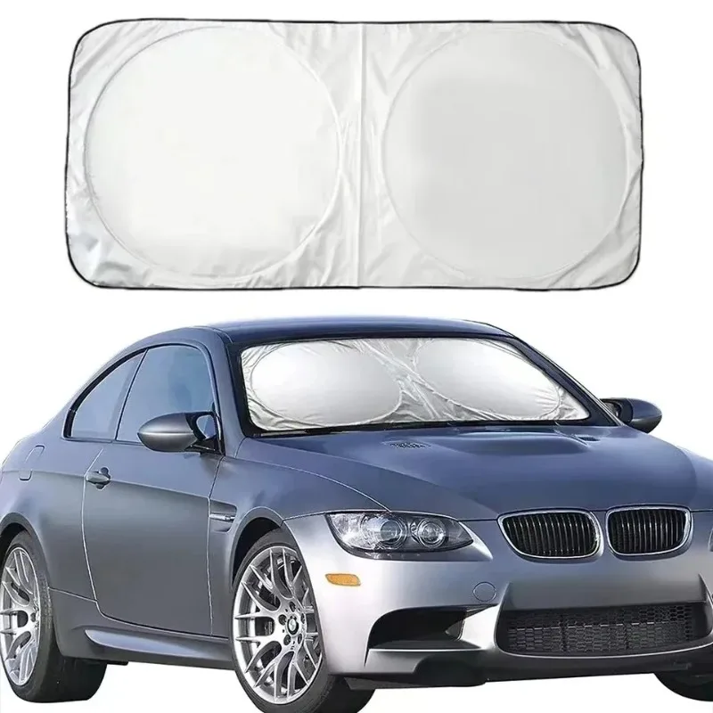 Reflective Foldable Car Sunshade UV Protection Windshield Cover For Sedan SUV
Reflective Foldable Car Sunshade UV Protection Windshield Cover For Sedan SUV