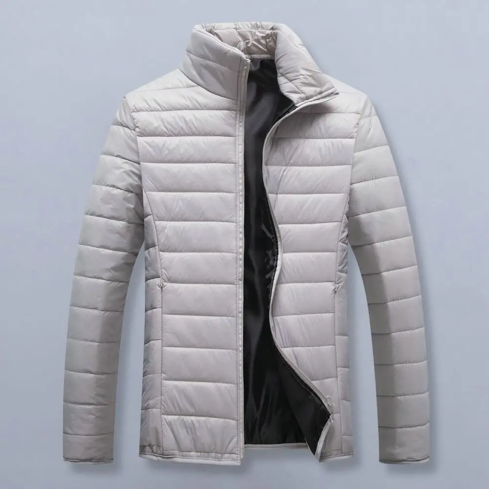 Lightweight Cotton Coat Men Cotton Jacket Men's Winter Cotton Coat with Stand Collar Thickened Padded Warm Windproof for Cold
Lightweight Cotton Coat Men Cotton Jacket Men's Winter Cotton Coat with Stand Collar Thickened Padded Warm Windproof for Cold