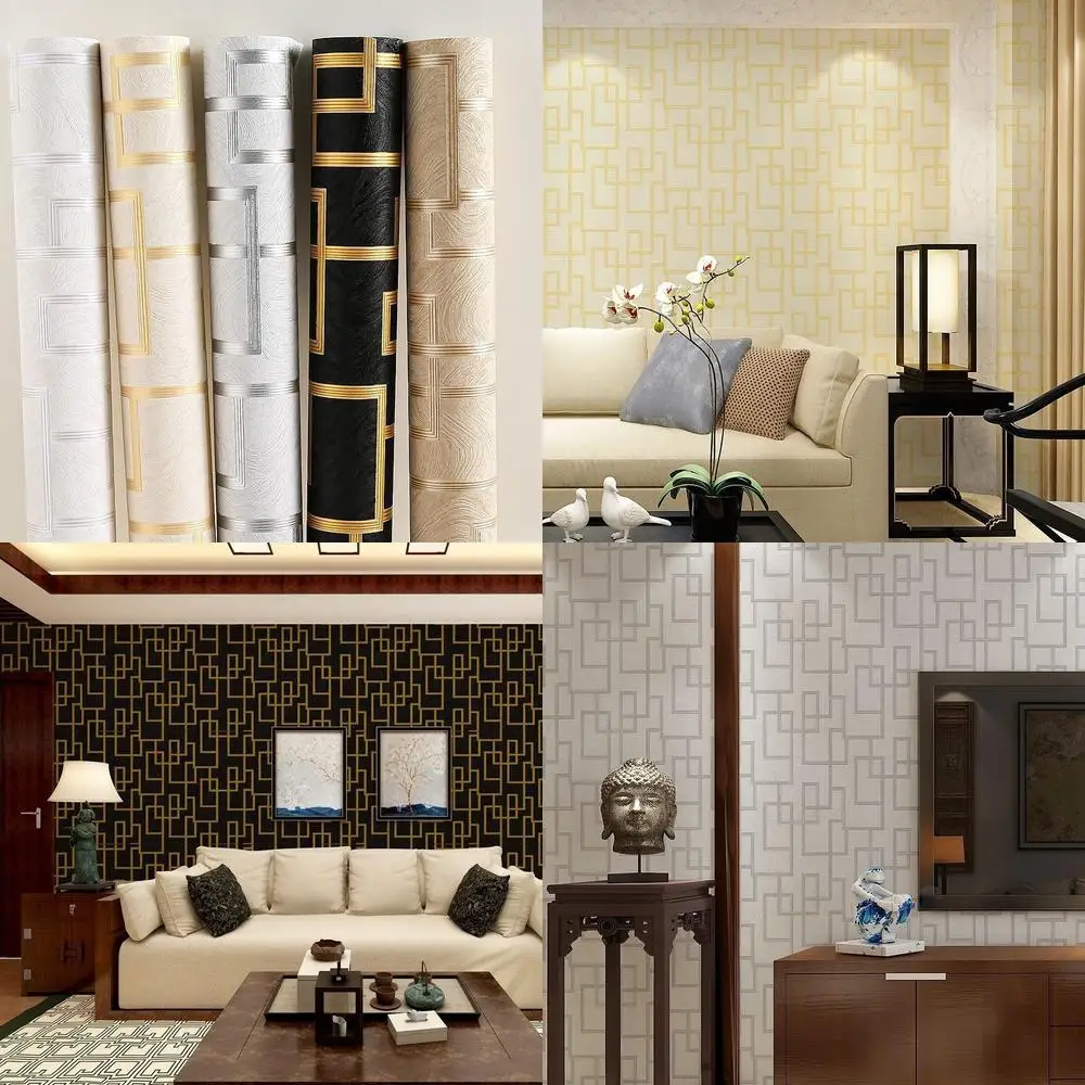 Classical Chinese Style Tea House Foyer TV Background Wall Wallpaper with Meander Pattern 3D Wallpaper Factory Wholesale
Classical Chinese Style Tea House Foyer TV Background Wall Wallpaper with Meander Pattern 3D Wallpaper Factory Wholesale
