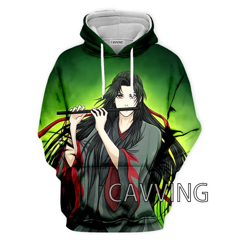 New Fashion 3D Print Grandmaster of Demonic Cultivation Hoodies Hooded Sweatshirts Harajuku Hoodie Sweatshirts HIP HOP Tops C02
New Fashion 3D Print Grandmaster of Demonic Cultivation Hoodies Hooded Sweatshirts Harajuku Hoodie Sweatshirts HIP HOP Tops C02