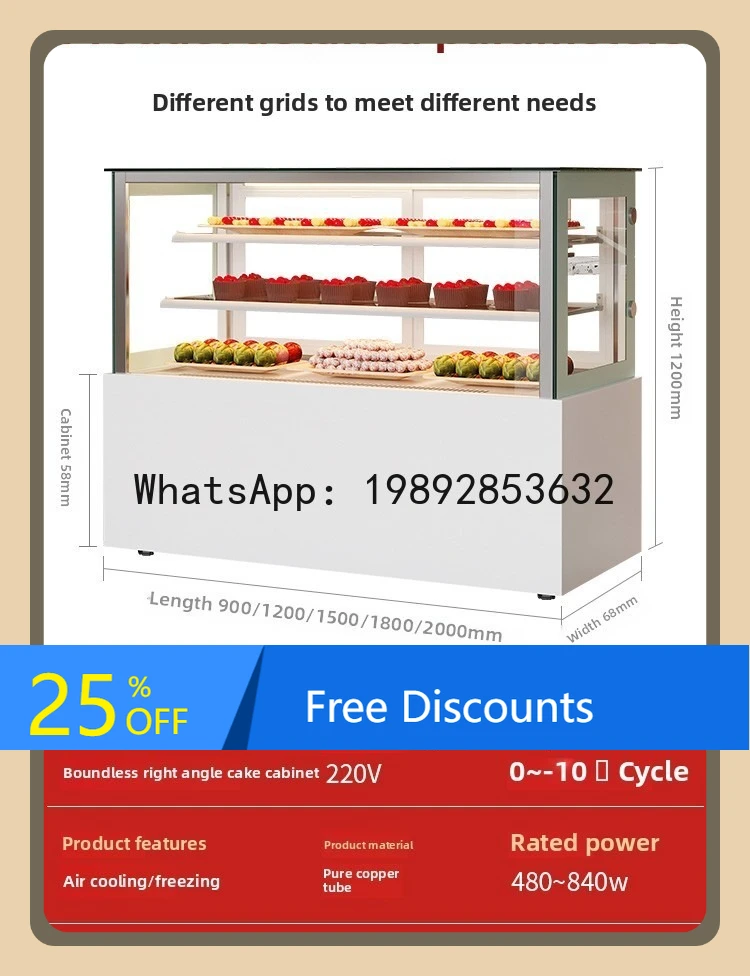 BB Mini Rock Sugar Gourd Display Cabinet Mousse Salmon Cabinet Seafood Freezer Commercial
BB Mini Rock Sugar Gourd Display Cabinet Mousse Salmon Cabinet Seafood Freezer Commercial