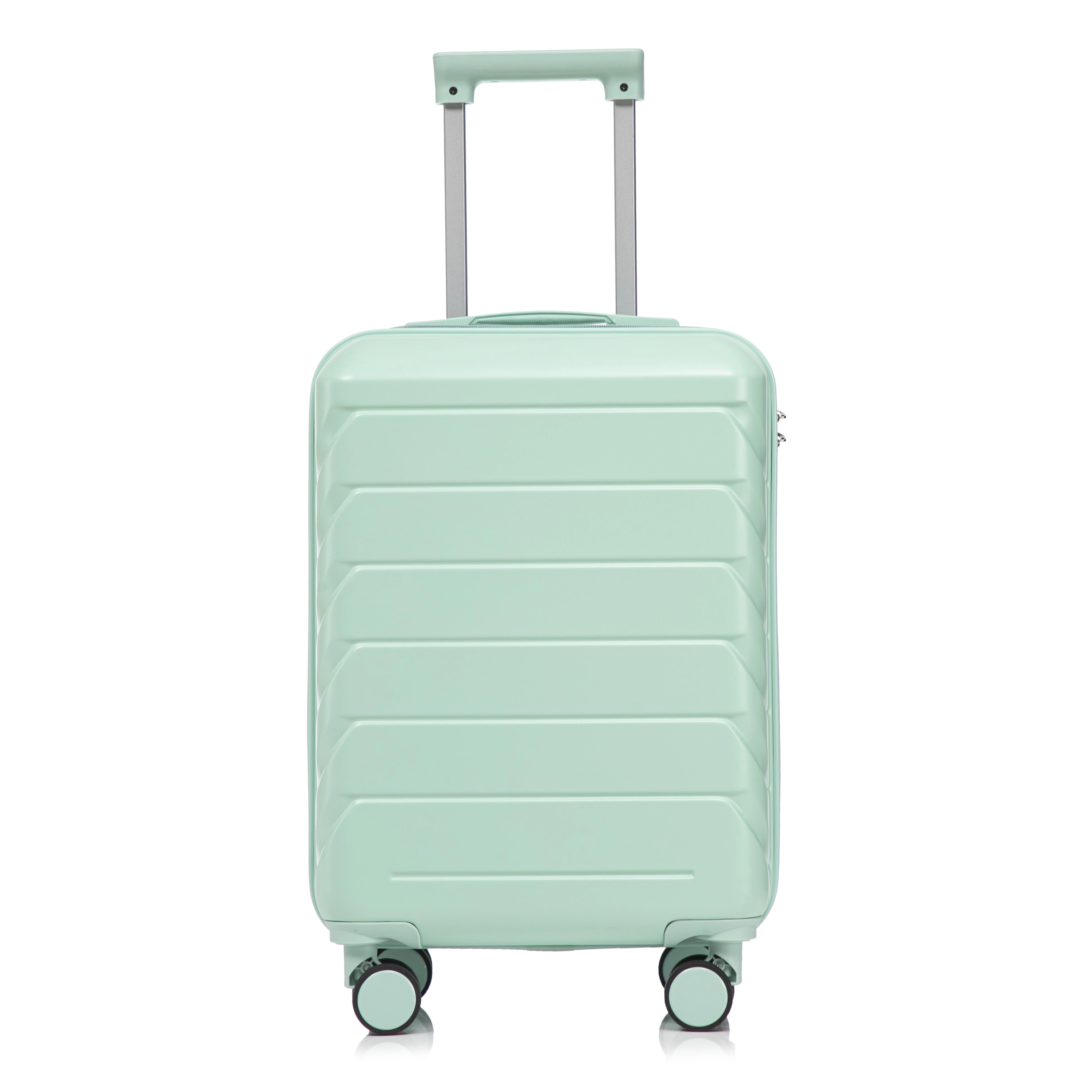 20 Inch ABS Hard Shell Travel Checked Luggage - Scratch Resistant Surface Four Multi-Directional Wheels, With Combination Lock. Mint Green
20 Inch ABS Hard Shell Travel Checked Luggage - Scratch Resistant Surface Four Multi-Directional Wheels, With Combination Lock. Mint Green