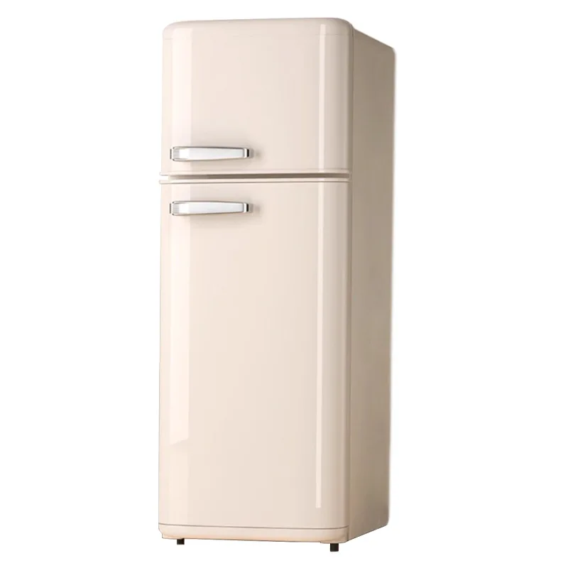 Retro refrigerator household small refrigerator refrigerated frozen vertical double door refrigerator luxury ST/first
Retro refrigerator household small refrigerator refrigerated frozen vertical double door refrigerator luxury ST/first