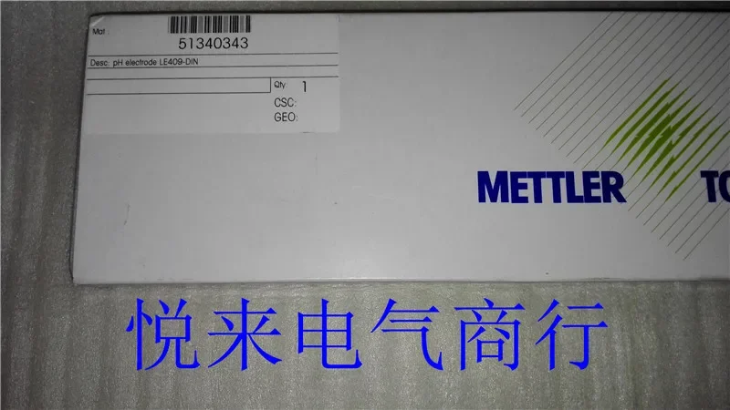 51340343 brand new original mettler TOLEDO PH electrode LE409-Din spot special postage.
51340343 brand new original mettler TOLEDO PH electrode LE409-Din spot special postage.
