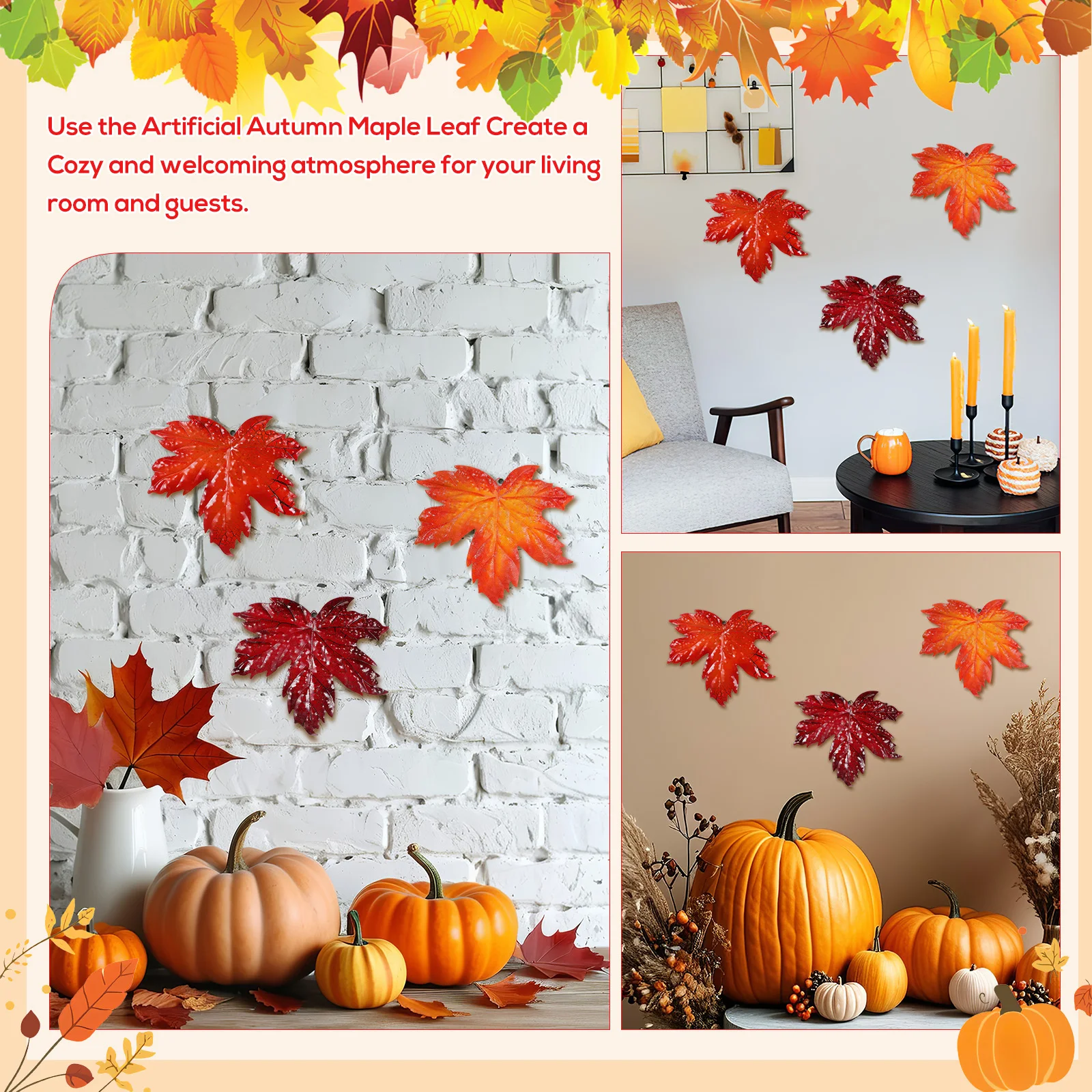 3pcs Simulation Leaf Hanging Ornaments Iron Home Autumn Decors Leaf Decor For Home Garden Party Thanksgiving Autumn Decor
3pcs Simulation Leaf Hanging Ornaments Iron Home Autumn Decors Leaf Decor For Home Garden Party Thanksgiving Autumn Decor