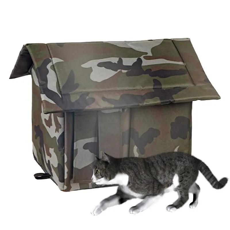 All Season Cat House Semi-Enclosed Chic Winter Outdoor Cat House Windproof And Waterproof Protection For Stray Cat Kitten Puppie
All Season Cat House Semi-Enclosed Chic Winter Outdoor Cat House Windproof And Waterproof Protection For Stray Cat Kitten Puppie