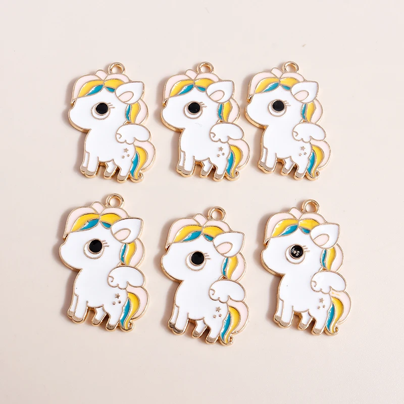 20pcs 18x28mm Cartoon Animal Charms Enamel Horse Charms Pendants for Jewelry Making Necklaces Earrings Bracelets DIY Crafts Gift
20pcs 18x28mm Cartoon Animal Charms Enamel Horse Charms Pendants for Jewelry Making Necklaces Earrings Bracelets DIY Crafts Gift