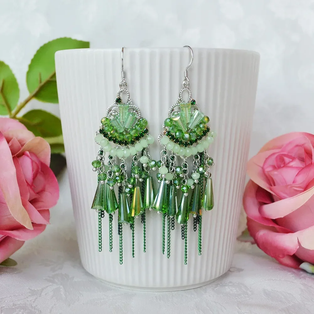 2025 New Bohemian Style Tassel Earrings Ethnic Handmade Beaded Earrings Women's Shiny Long Earrings Jewelry Gift
2025 New Bohemian Style Tassel Earrings Ethnic Handmade Beaded Earrings Women's Shiny Long Earrings Jewelry Gift
