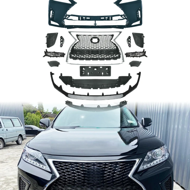 Suitable for Lexus RX Class 2009-2015, Upgrade 2019+ F-Sport Front Bumper with Grille Modified Kit
Suitable for Lexus RX Class 2009-2015, Upgrade 2019+ F-Sport Front Bumper with Grille Modified Kit