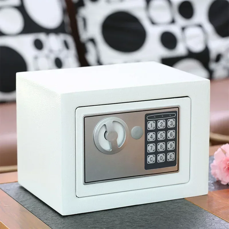 Digital Safe Box Mini Steel Safes Money Bank Small Household Password Key Safety Security Keep Cash Jewelry Document
Digital Safe Box Mini Steel Safes Money Bank Small Household Password Key Safety Security Keep Cash Jewelry Document