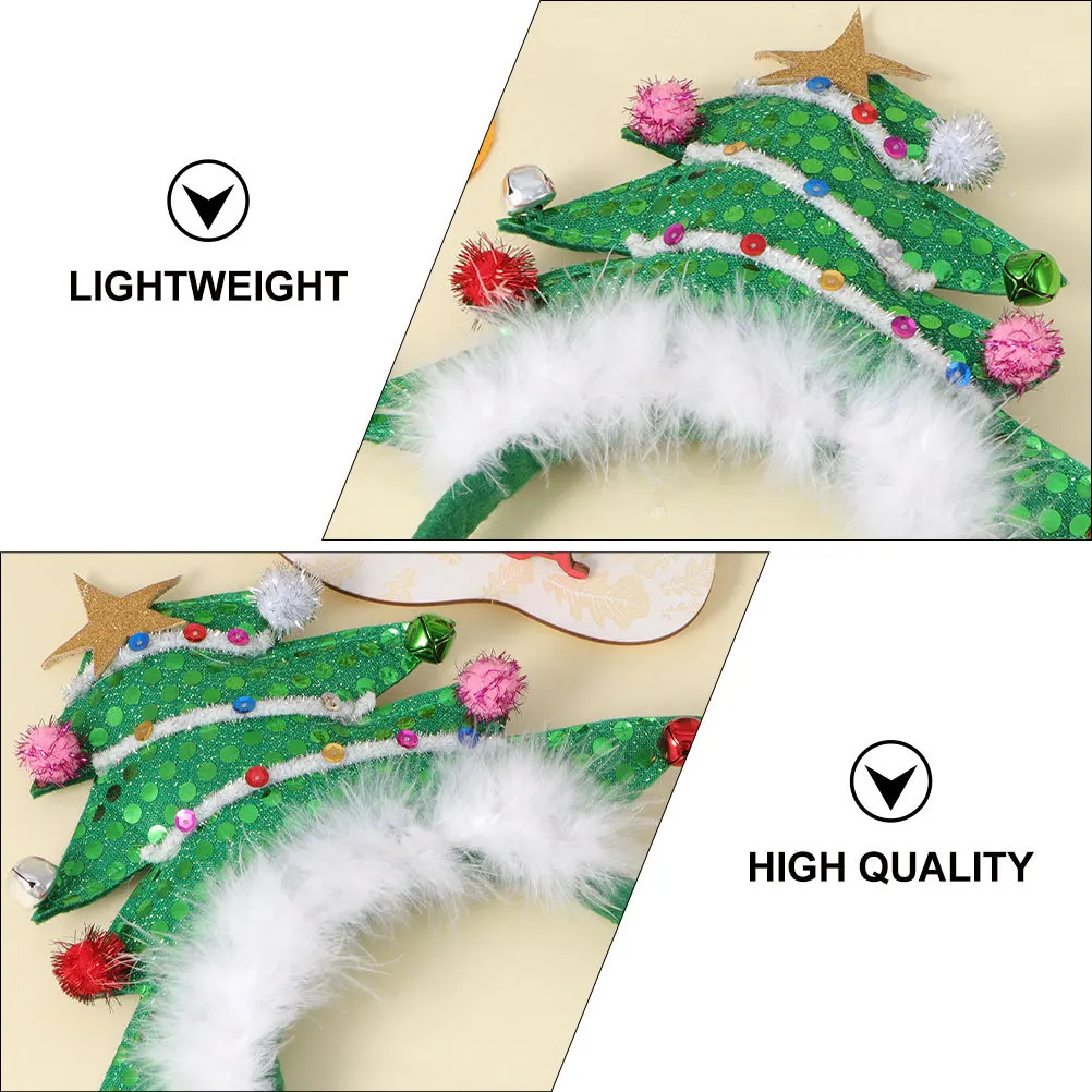 Christmas Tree Bell Headband Lightweight Hair Hoop For Party Festival Christmas Headwear Decorative
Christmas Tree Bell Headband Lightweight Hair Hoop For Party Festival Christmas Headwear Decorative